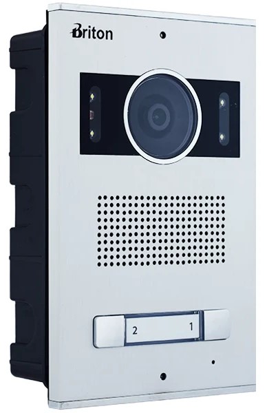 پنل آیفون تصویری برایتون 2 واحدی مدل BPK-2002-H